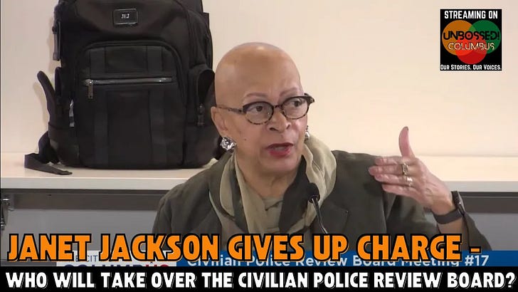 BREAKING NEWS! Janet Jackson Gives Up Charge - Who Will Take Over The Civilian Police Review board?