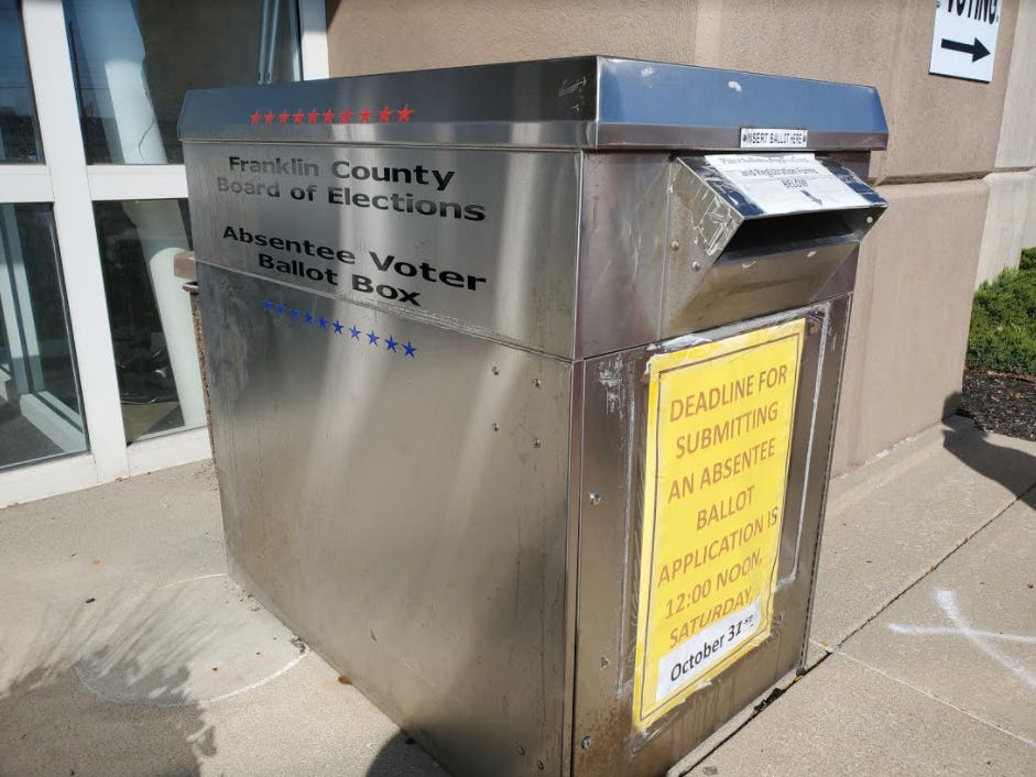 Don't Forget You Can Still Drop-Off Your Absentee Ballot!