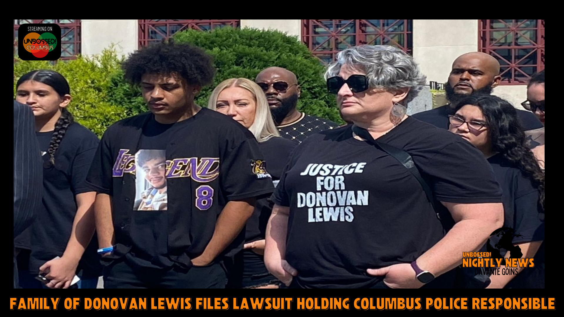 Family of Donovan Lewis files lawsuit holding Columbus police responsible