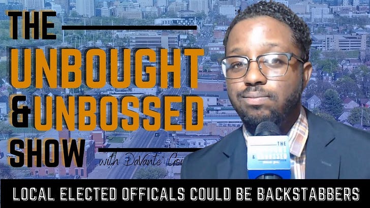 Let Me Begin With This: Could Local Elected Officials Be Backstabbers?