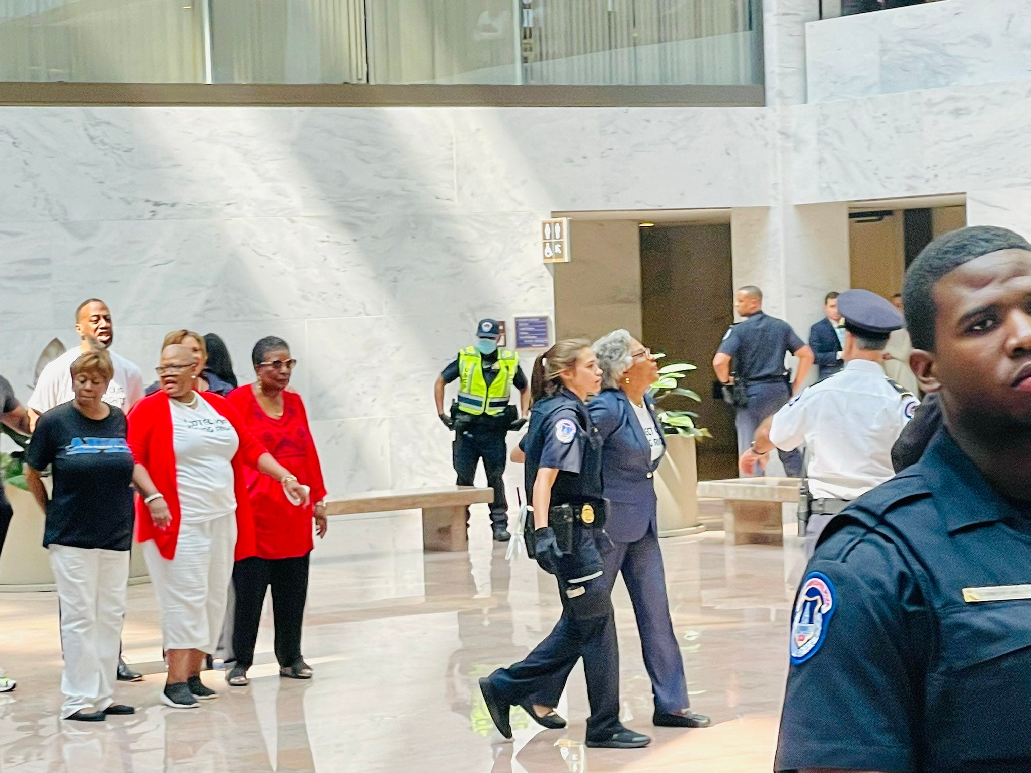 Rep. Joyce Beatty detained during voting-rights march in Washington